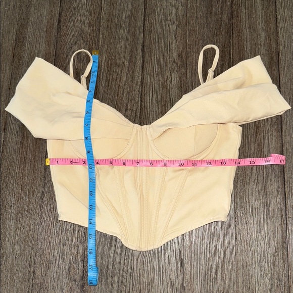 Windsor Forever Femme Cold Shoulder Corset Natural - Picture 7 of 9